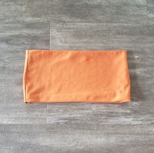 Burnt Orange Reverse Bandeau Bikini Top